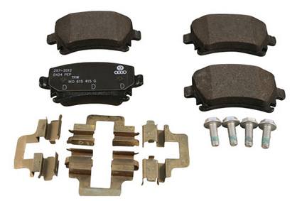 Audi VW Disc Brake Pad Set - Rear 1K0698451G